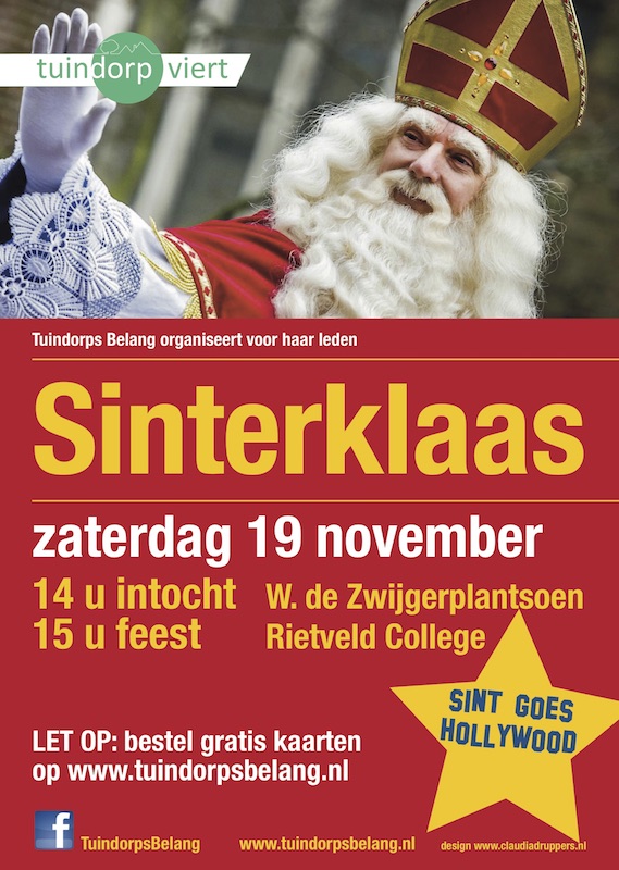 Vernederen afdrijven Mart Hij komt, hij komt: de Sint in Tuindorp! | Tuindorps Belang