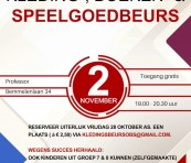 2 november: kleding-, boeken- & speelgoedbeurs