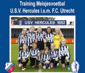 Voetbal voor meisjes bij USV Hercules