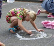 Foto’s Straattekenen 2017