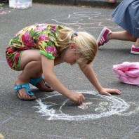 Foto’s Straattekenen 2017