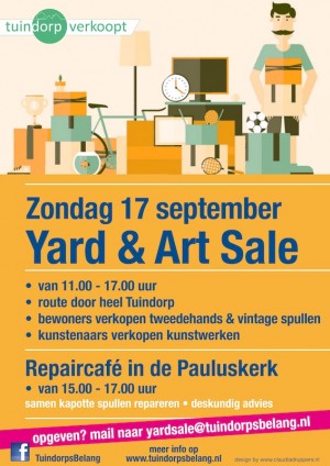 Yard & Art Sale en Repaircafe
