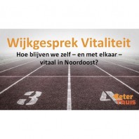 18 februari: Wijkgesprek Vitaliteit