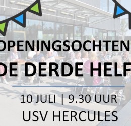 Primeur voor Nederland: Hercules zet sportkantine open voor ouderen uit de buurt