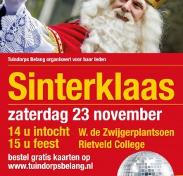 Hij komt, hij komt: de Sint in Tuindorp!