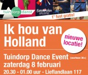 Tuindorp Dance Event: zaterdag 8 februari!