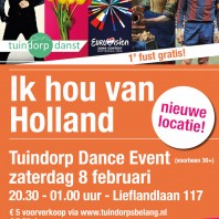 Tuindorp Dance Event: zaterdag 8 februari!