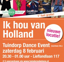 Tuindorp Dance Event: zaterdag 8 februari!