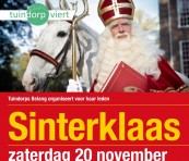 Sinterklaas in Tuindorp, zaterdag 20 november
