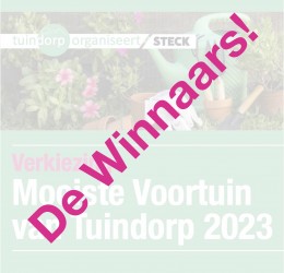 Winnaars voortuinverkiezing